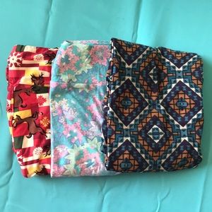 NWOT! Lula Roe Leggings OS Set#17